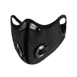 Masca protectie fata, culoare neagra, model PM01, paintball, ski, motociclism, airsoft